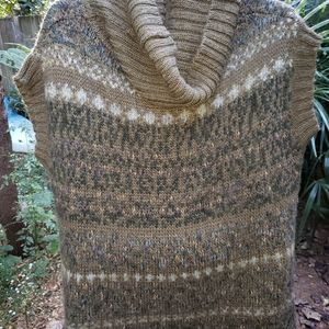 Free people cowl Sleeveless sweater